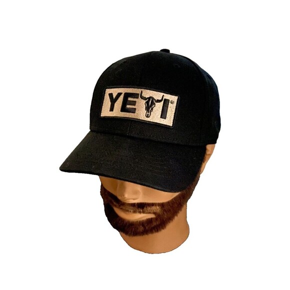 Yeti Logo Steer Trucker Hat Patch Adjustable Snapback One Size - Picture 1 of 8